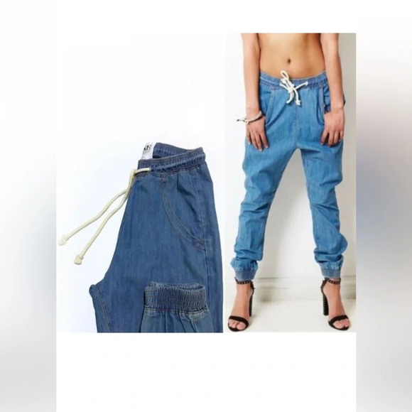 One by one teaspoon grey super trackies size 26 drop crotch EDGY FEMININE - Picture 14 of 14